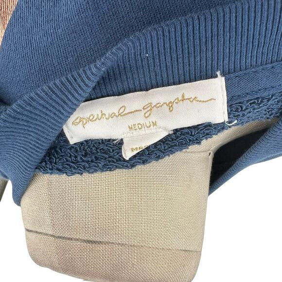 Spiritual Gangster Peace Love Light Sweatshirt Long Sleeve Blue Rose Gold Medium - Picture 10 of 12